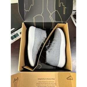 New Allbirds Womens W6 Wool Runner Up Mizzle Medium Grey Light Grey Ankle Boots